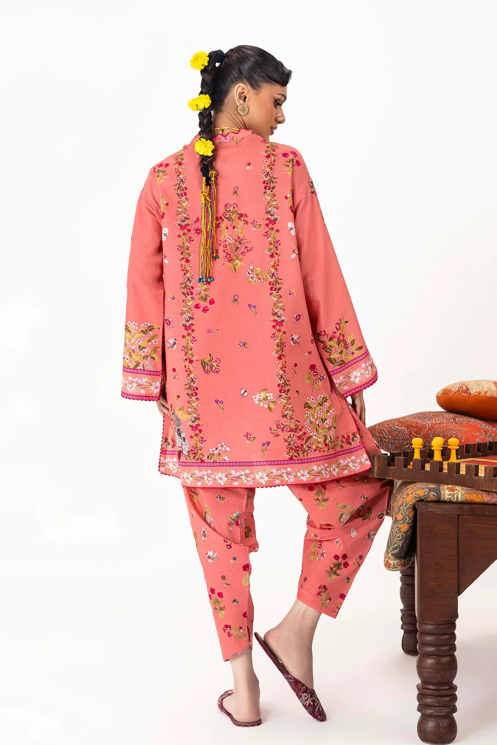 Unstitched Mahay Lawn 2 Piece Suit