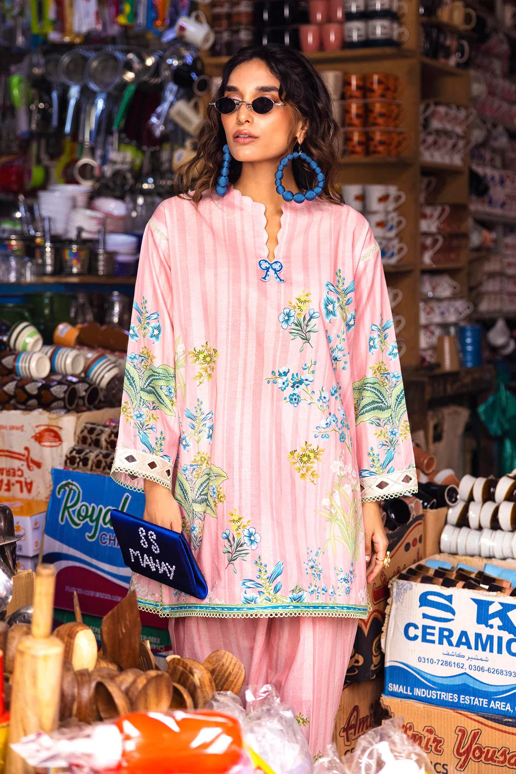 Unstitched 2 Piece Lawn Suit