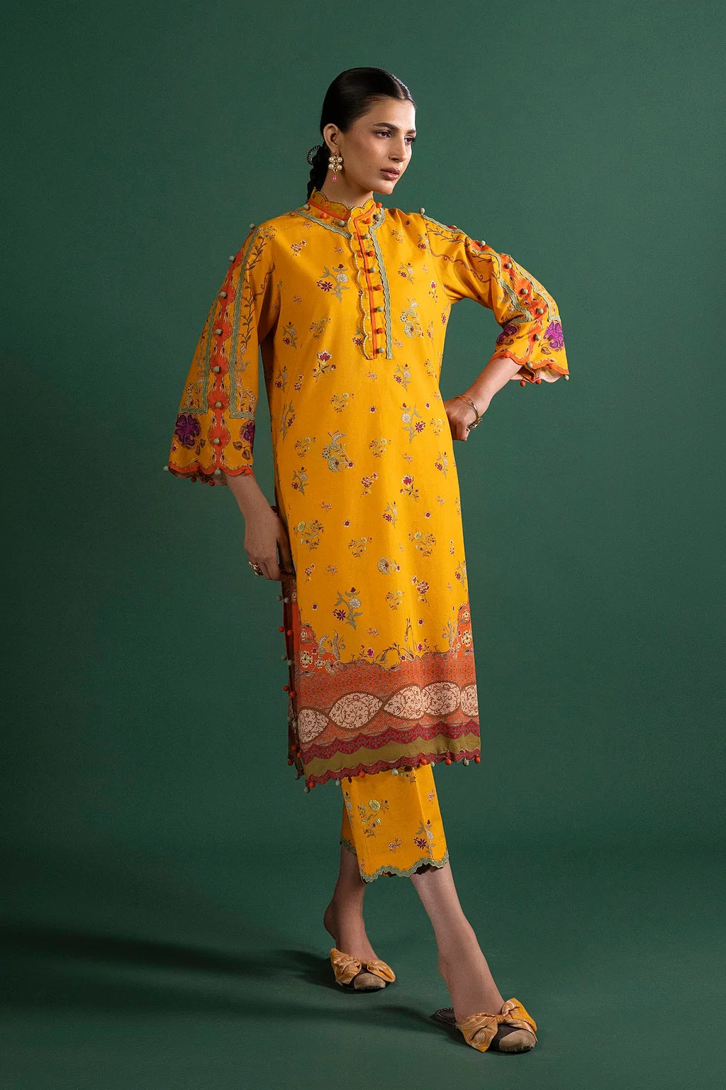 Unstitched 2 Piece Lawn Suit