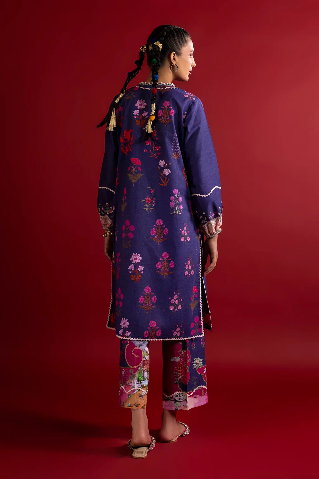 Unstitched 2 Piece Lawn Suit