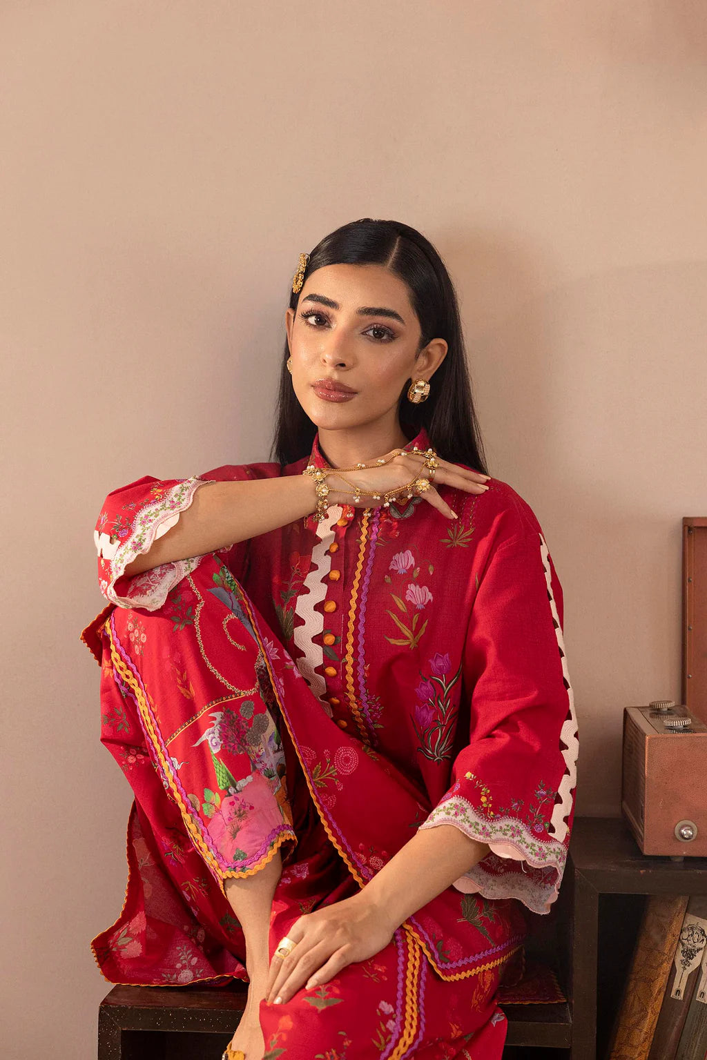 Unstitched 2 Piece Lawn Suit