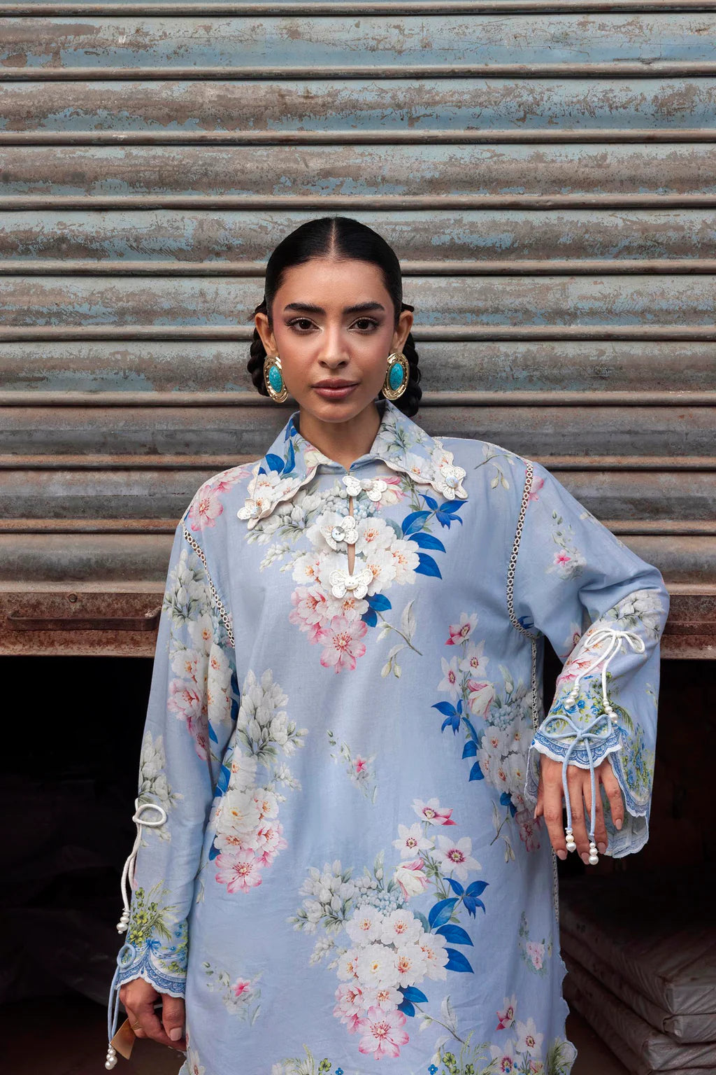 Unstitched Printed 2 Piece Lawn Suit