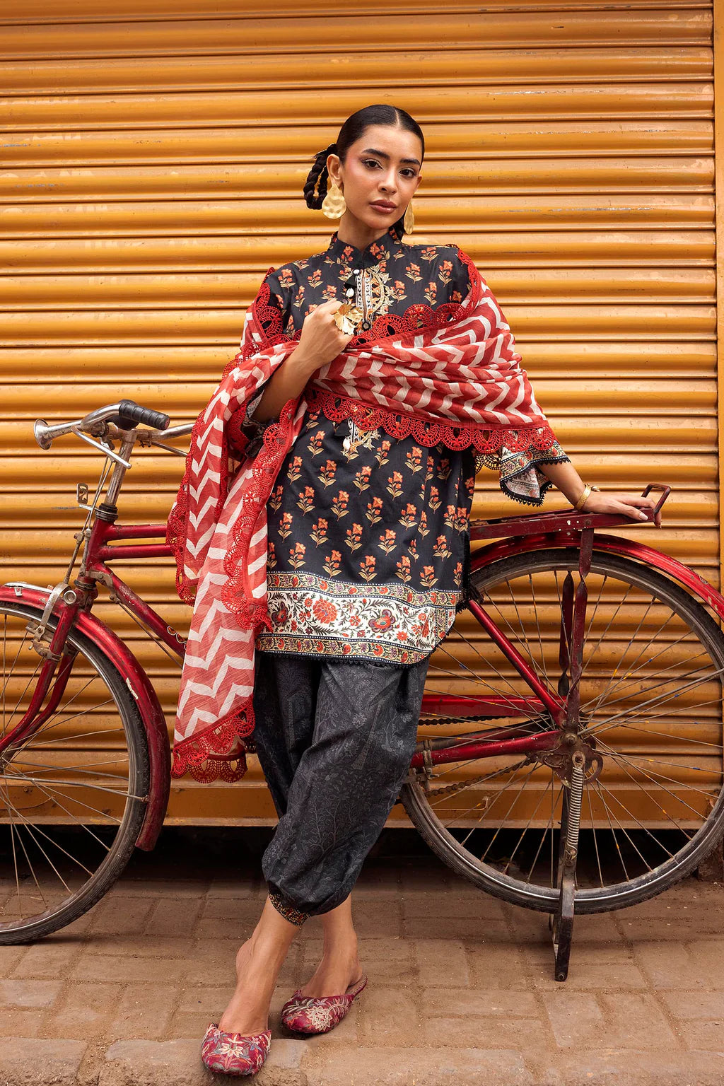 Unstitched Printed 3 Piece Lawn Suit