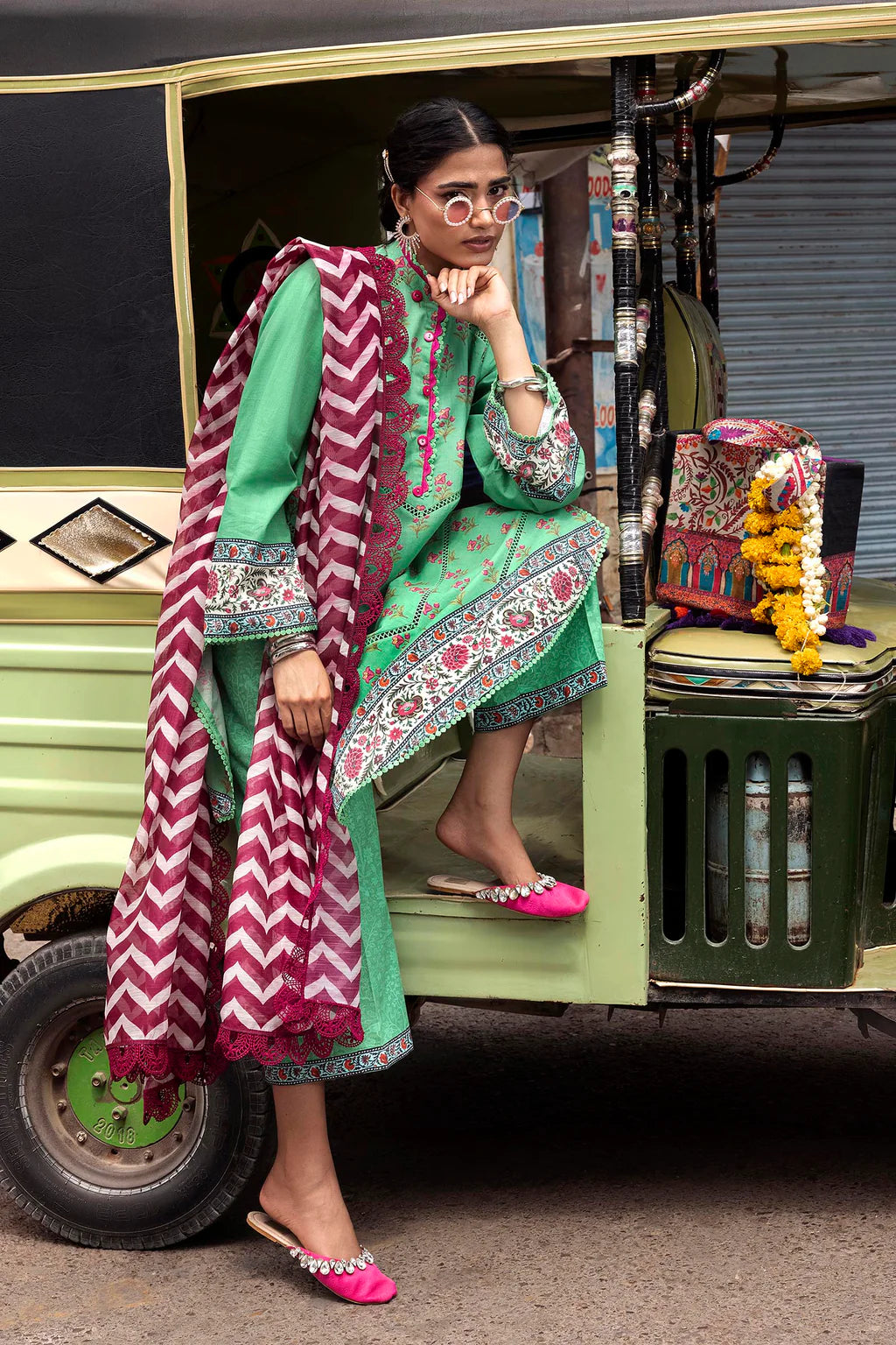 Unstitched Printed 3 Piece Lawn Suit