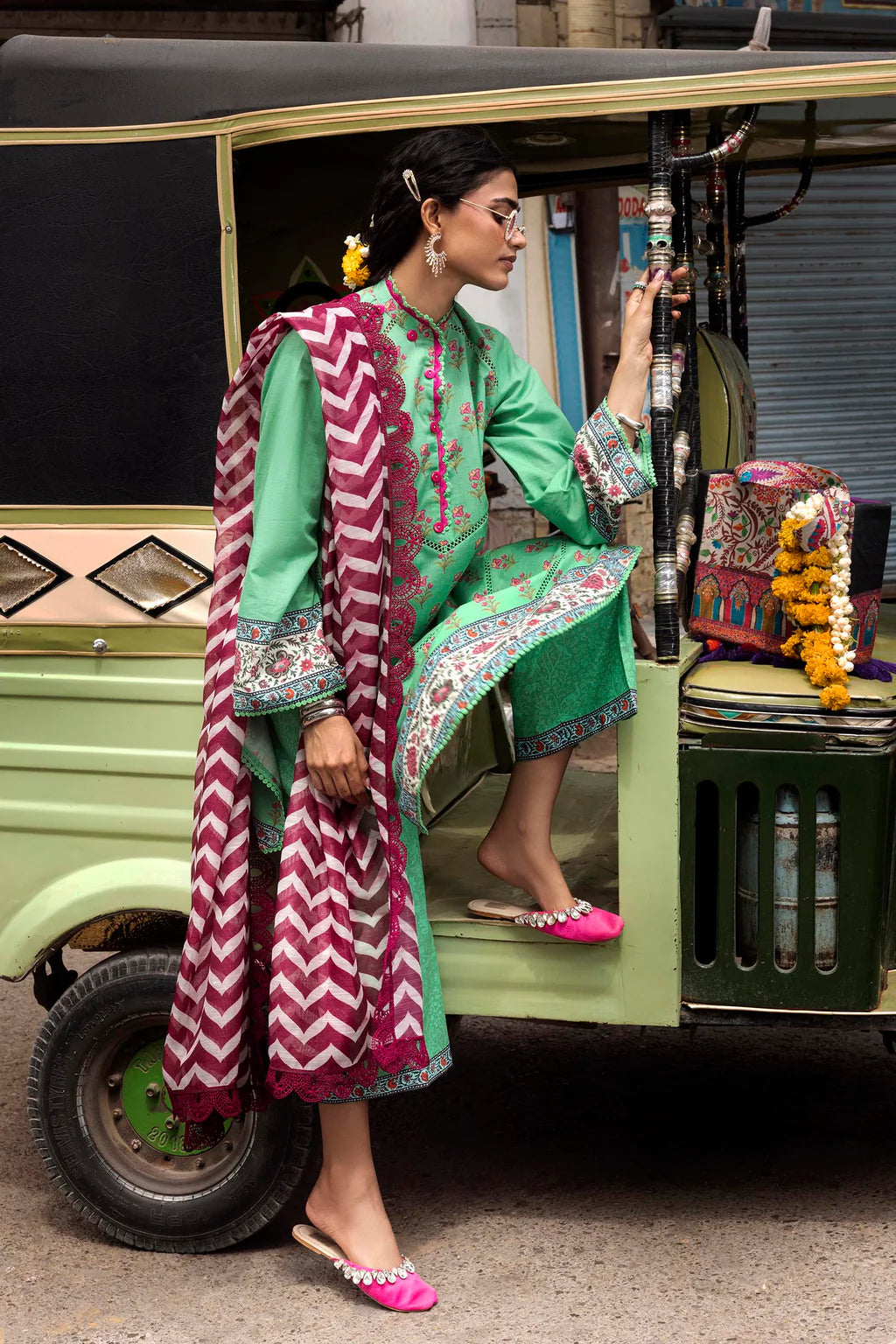 Unstitched Printed 3 Piece Lawn Suit