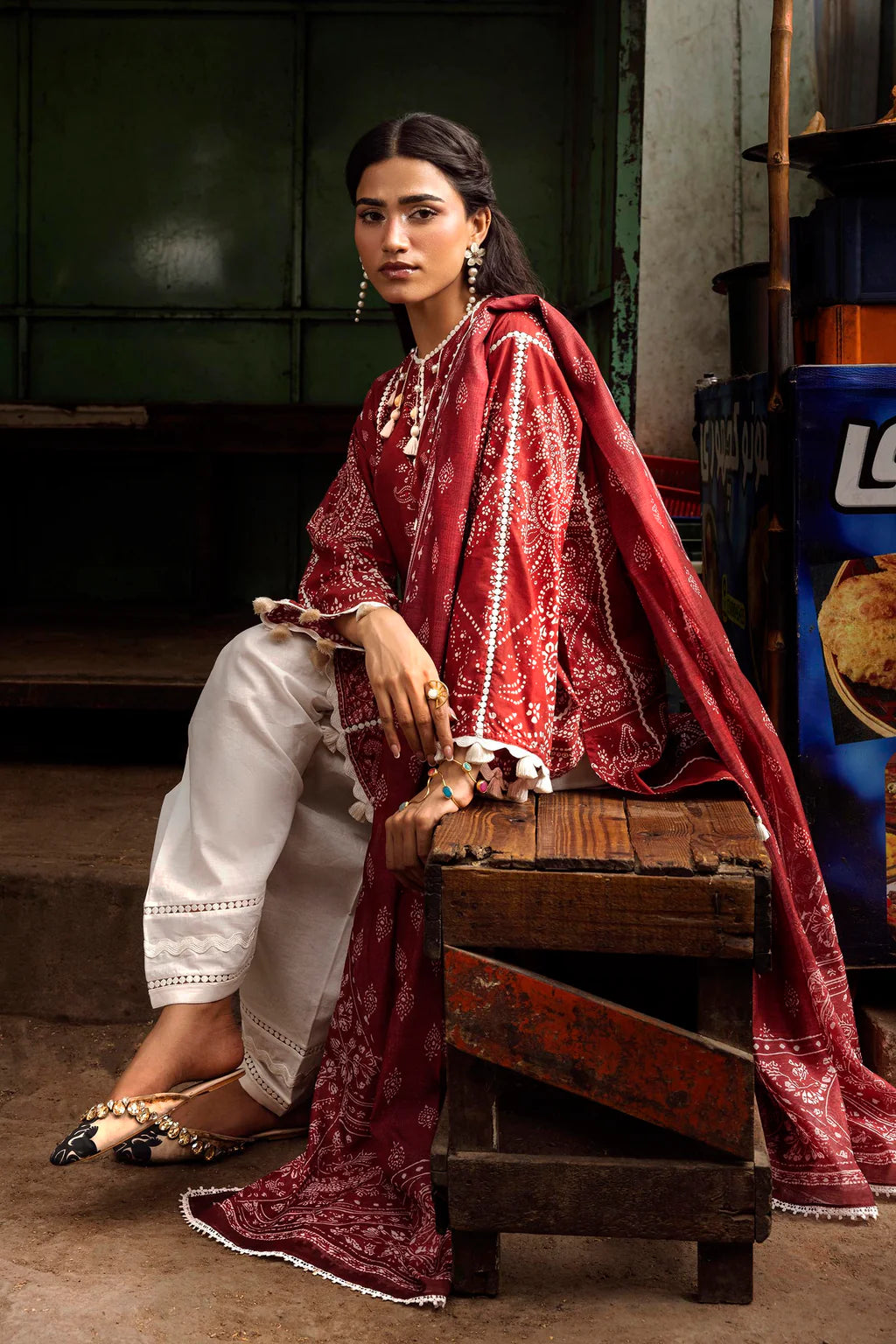 Unstitched Printed 2 Piece Lawn Suit