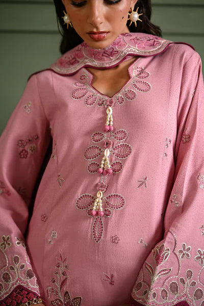 BLUSH PINK LUXURY EMBROIDERED KARANDI SET (NEL-25632)