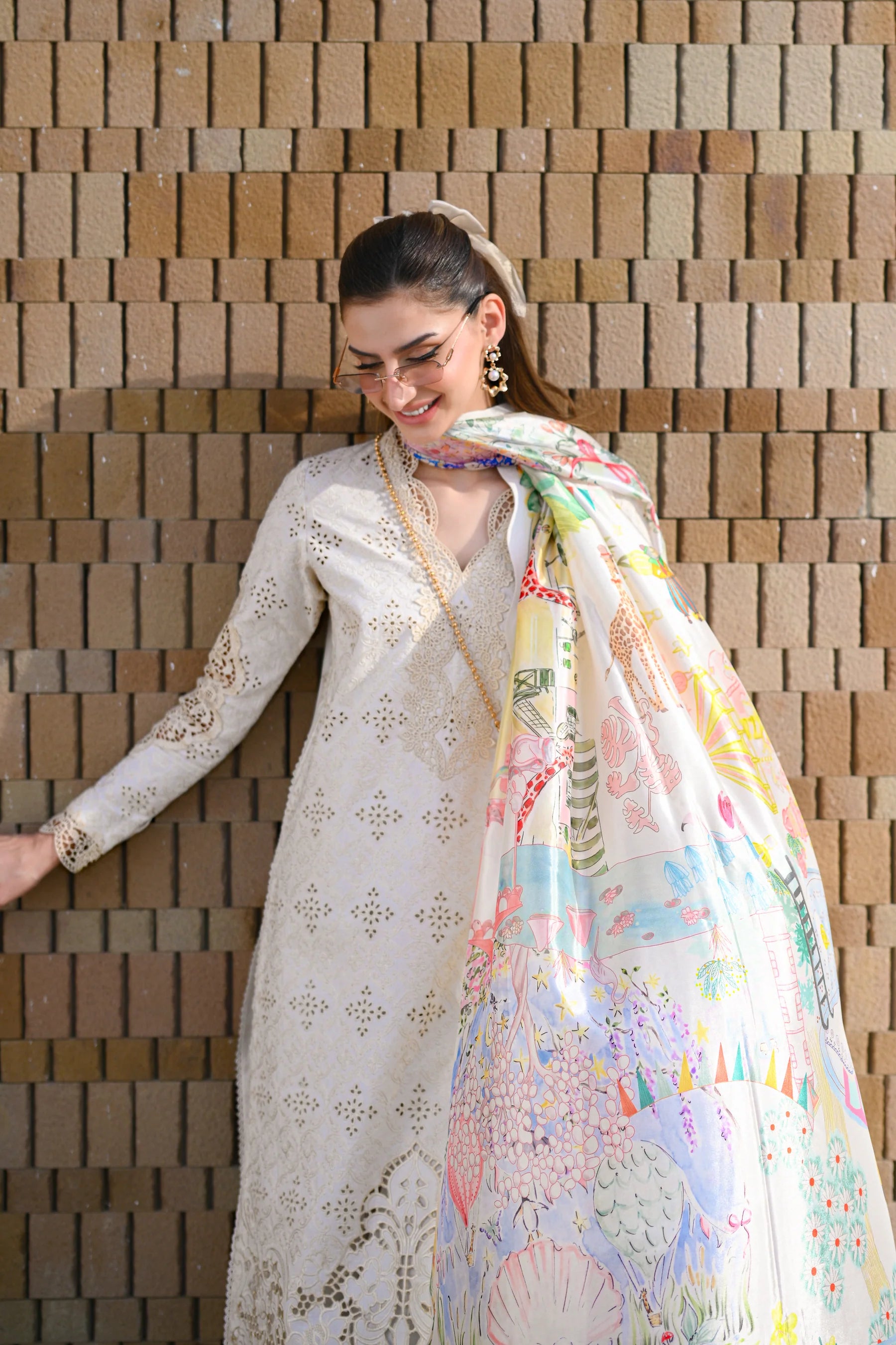 IVORY LUXURY EMBROIDERED - SOLD OUT