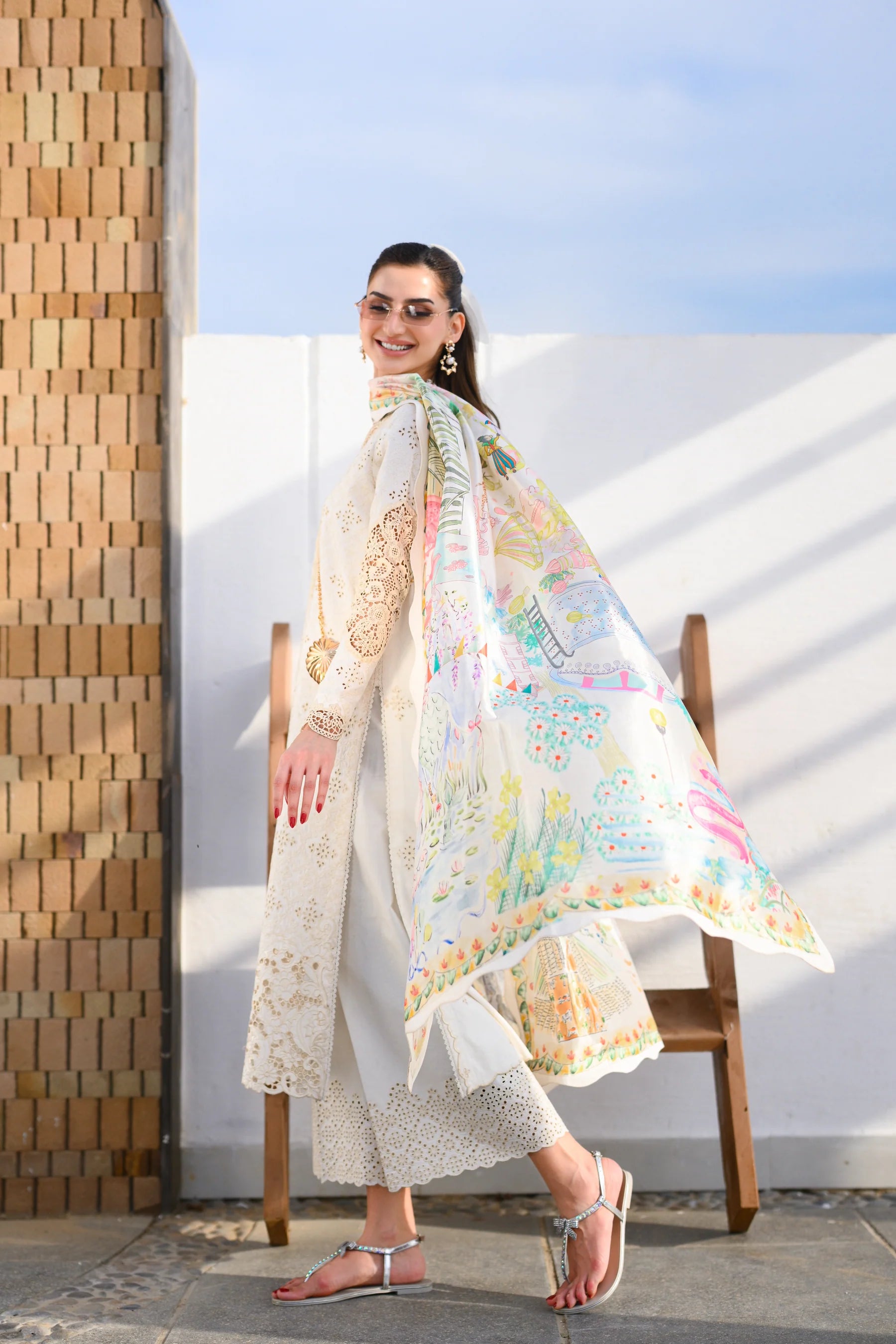 IVORY LUXURY EMBROIDERED - SOLD OUT