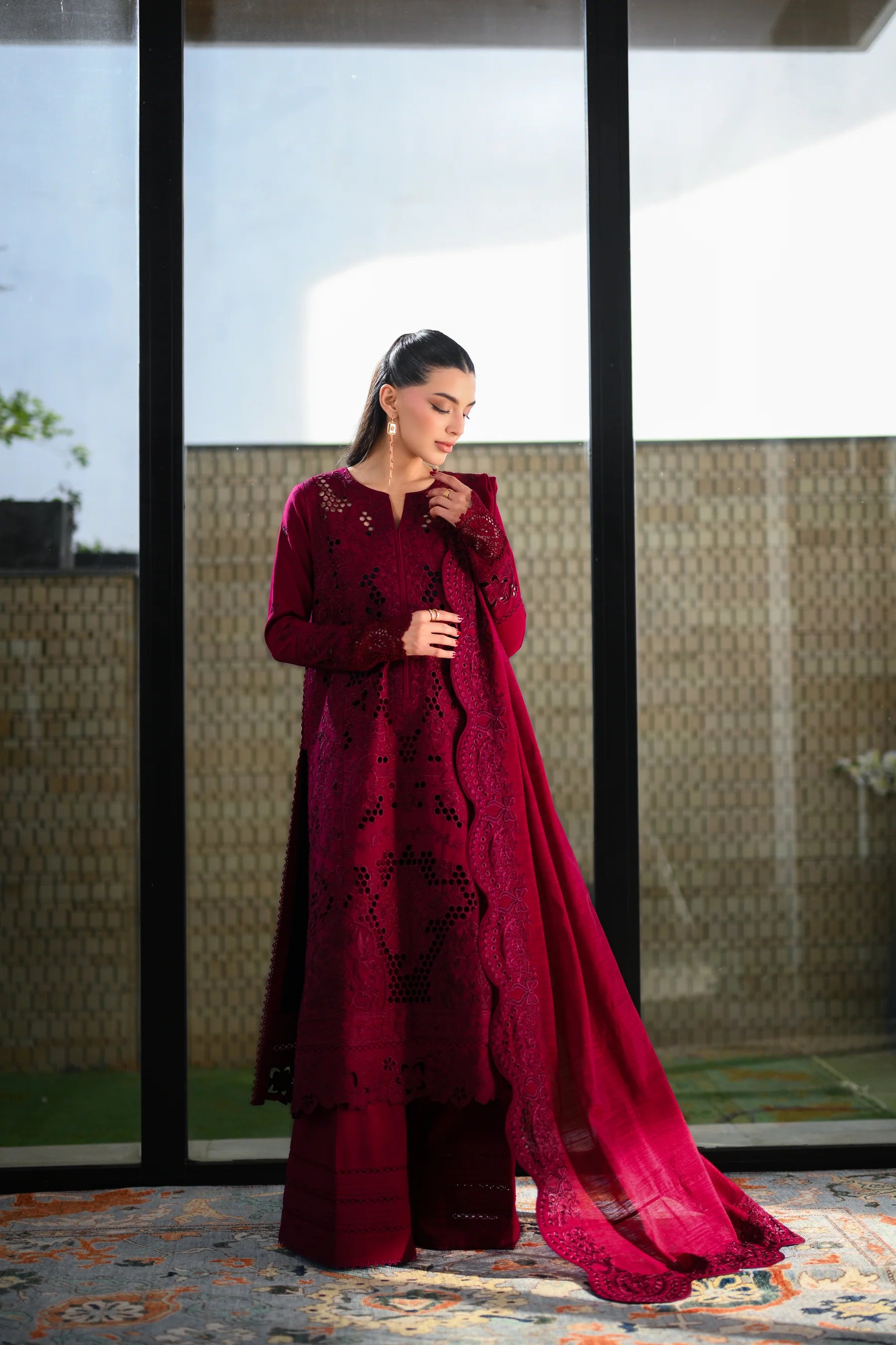 DEEP MAROON LUXURY - SOLD OUT