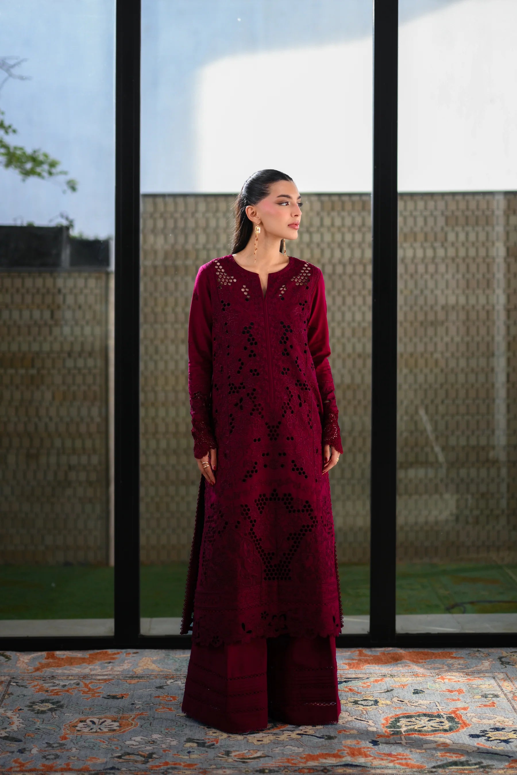 DEEP MAROON LUXURY - SOLD OUT