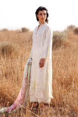 Unstitched Muzlin Lawn 3 Piece Suit