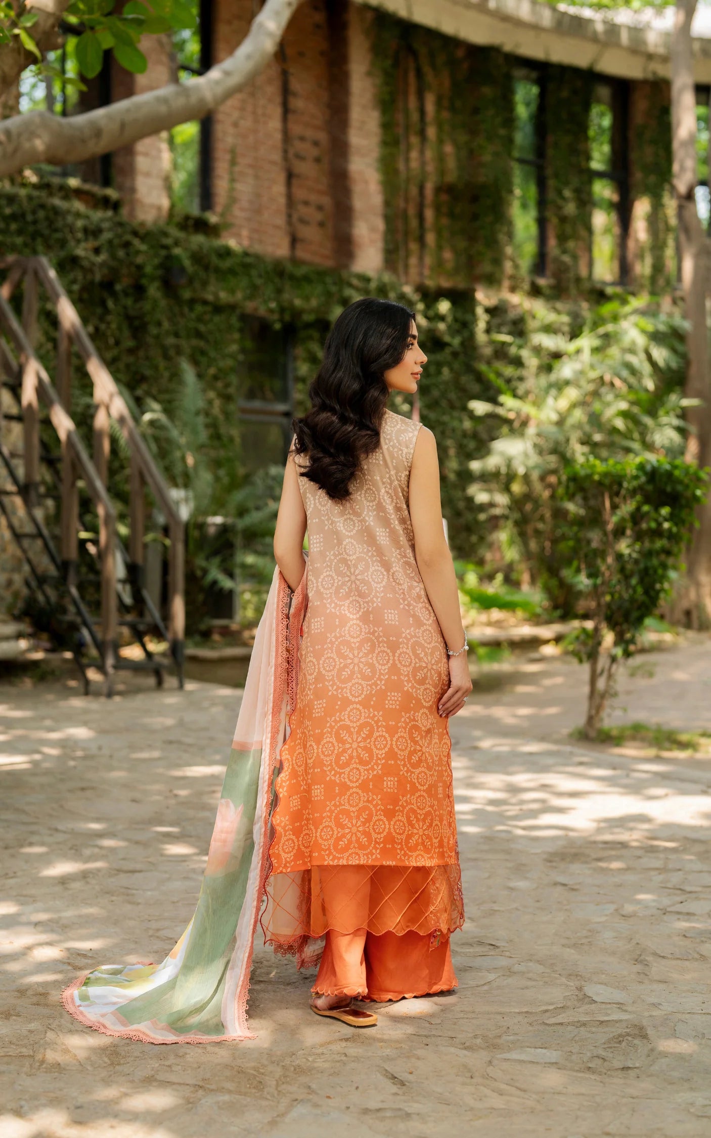 Peach Sorbet MSSL-02 | 3pcs Embroidered Unstitched Summer