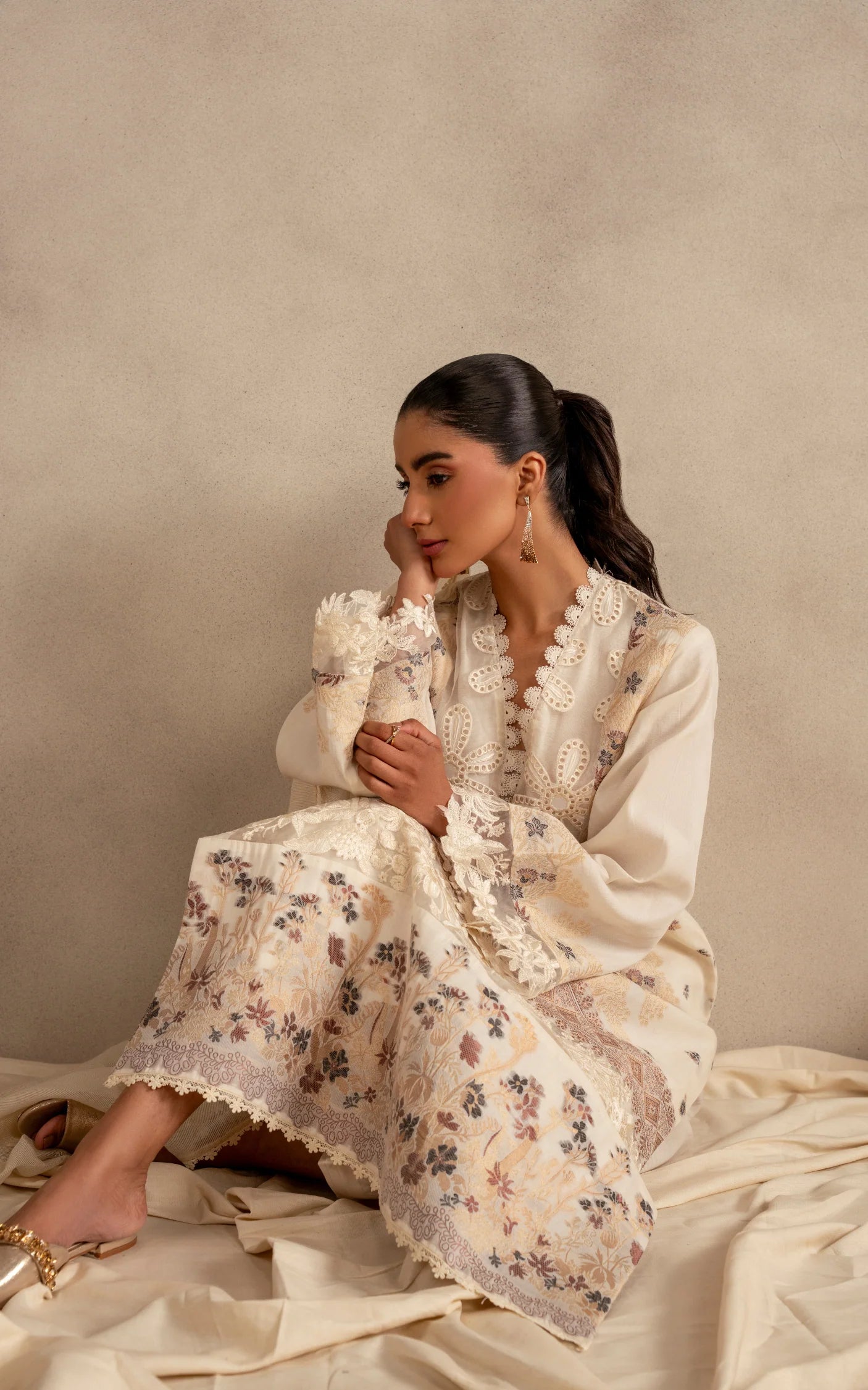 Cloud Nine MSSL-09 | 3pcs Embroidered Unstitched Summer
