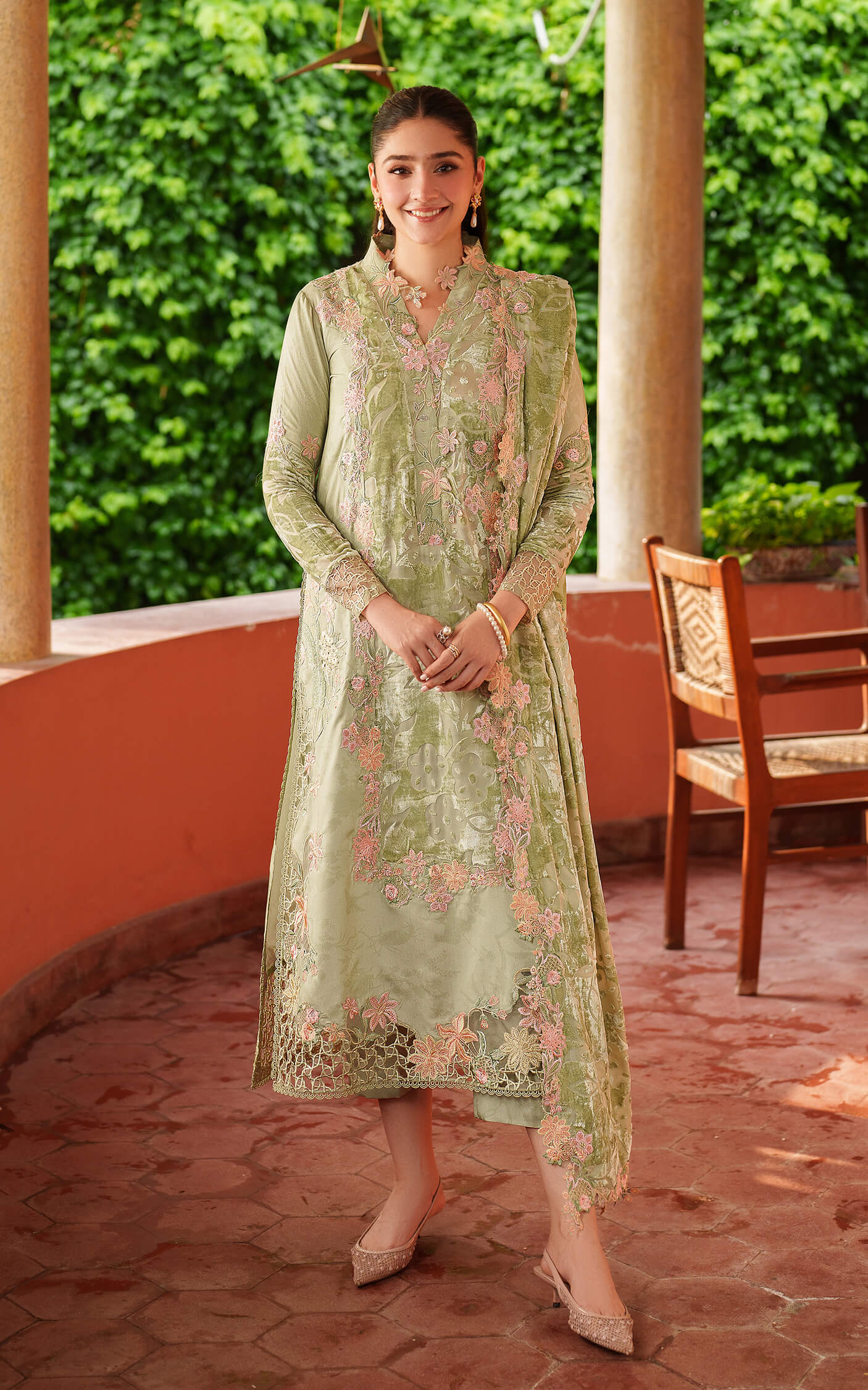 Noir LWC25-04 | 3pcs Embroidered Unstitched Winter