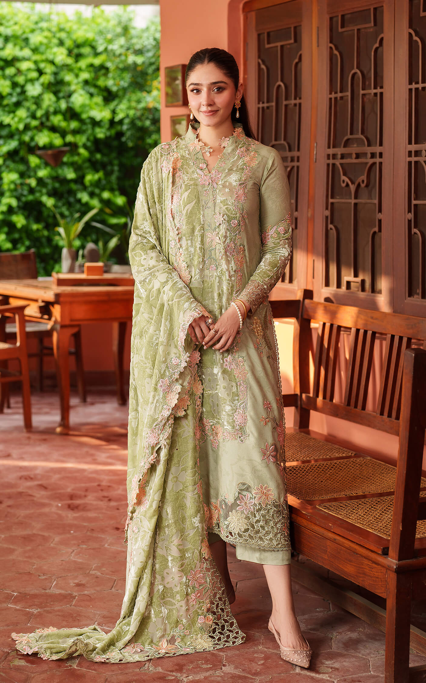 Noir LWC25-04 | 3pcs Embroidered Unstitched Winter