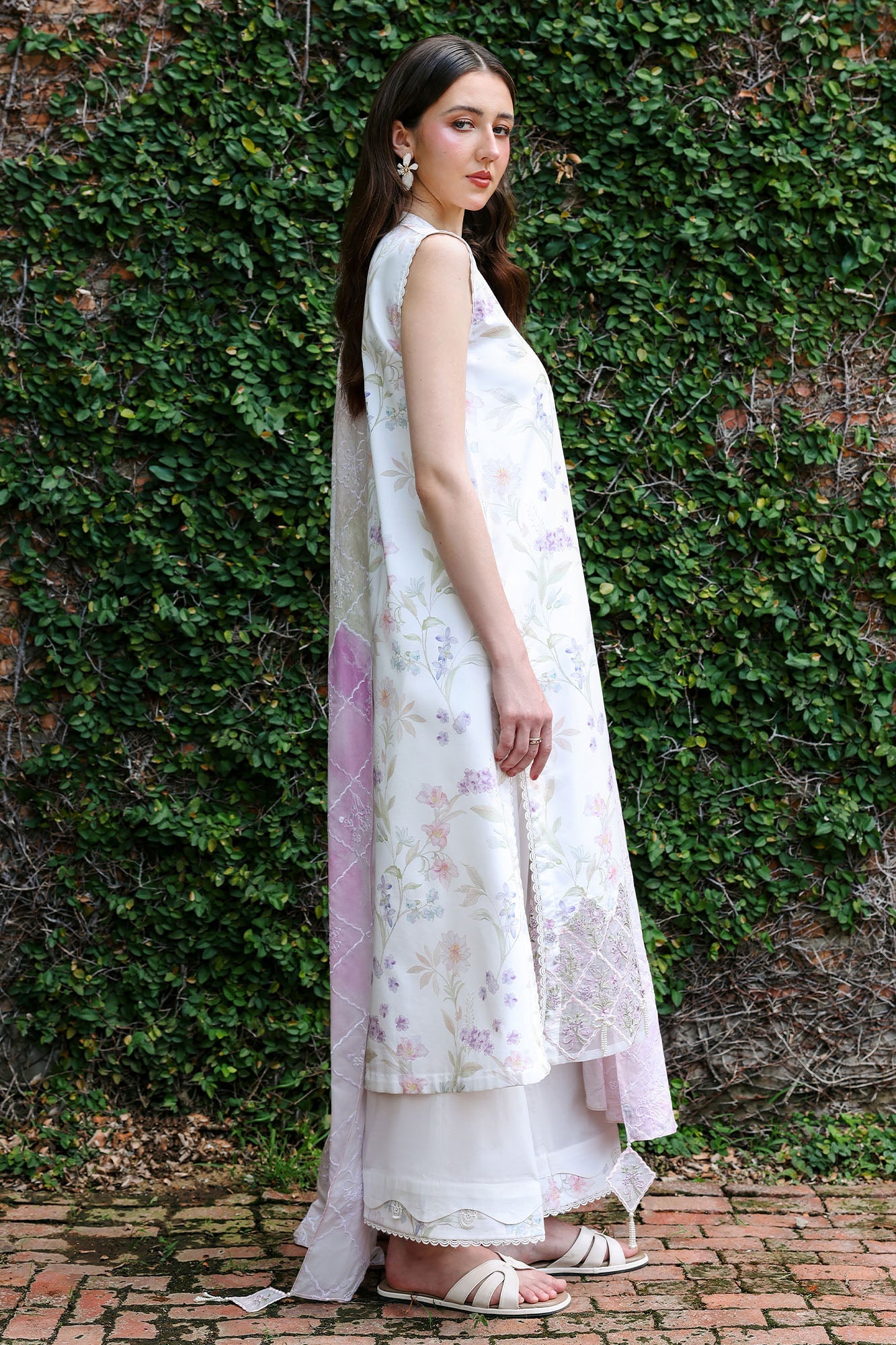 MEADOW DREAM-3PC EMBROIDERED LAWN SUIT