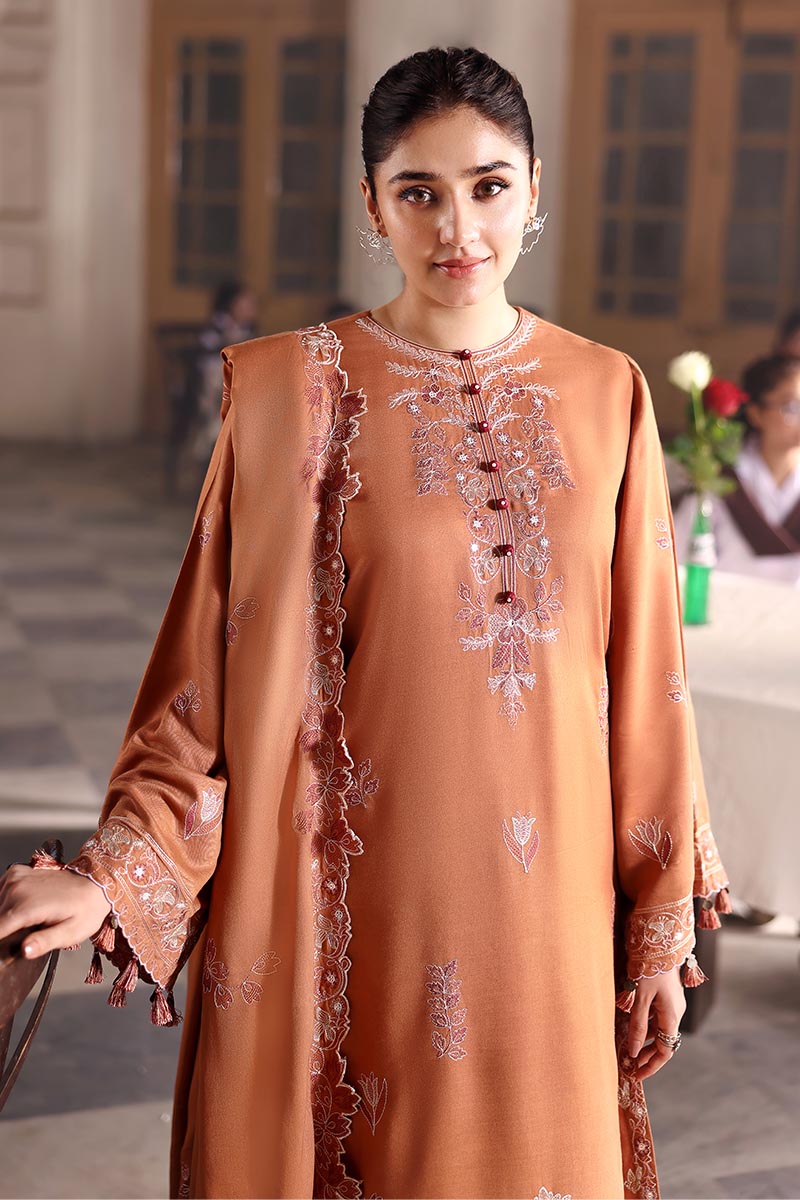 AUTUMN GLAZE-3PC MARINA EMBROIDERED SUIT