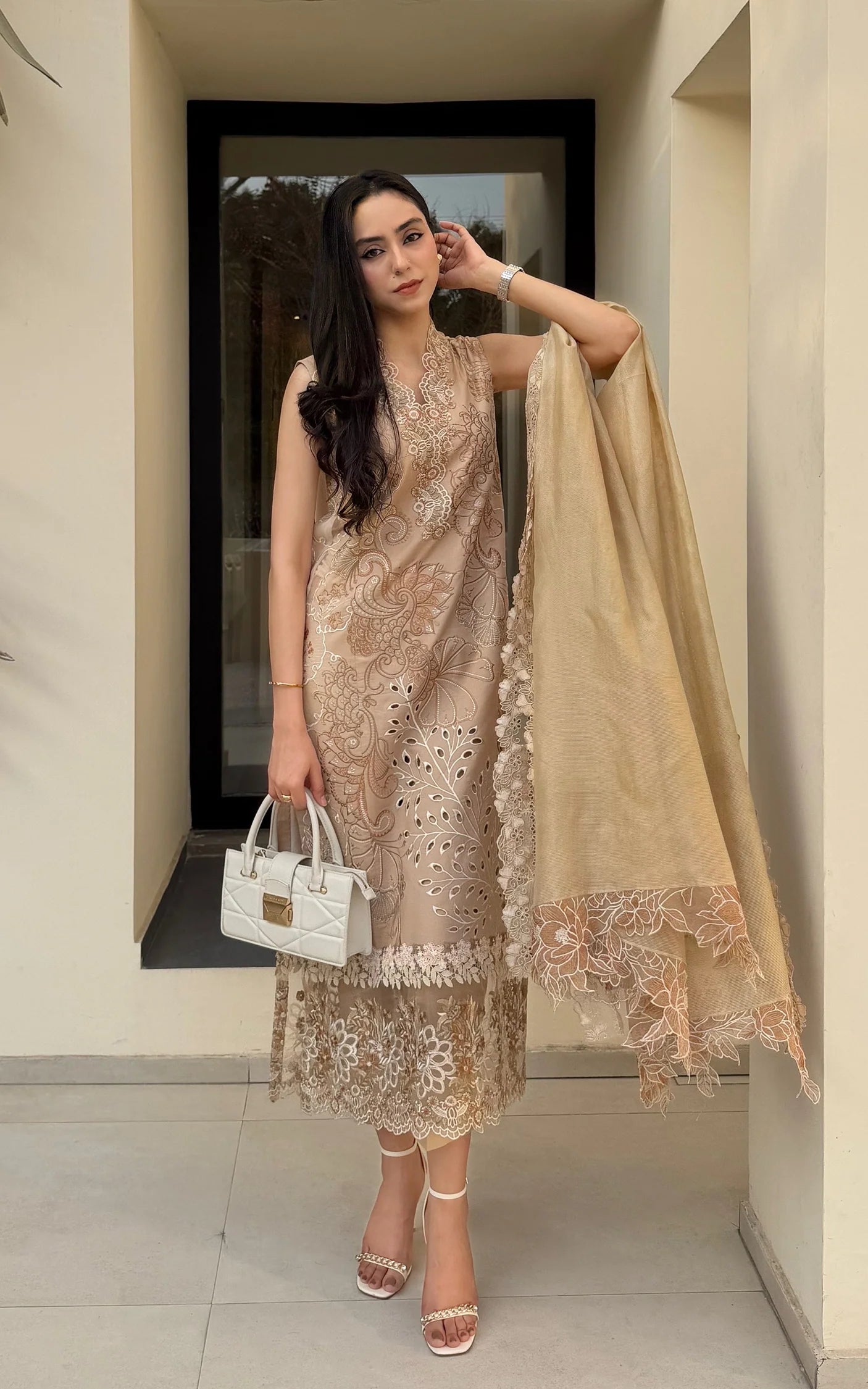 Urban Serenity VUL26-09 | 3pcs Embroidered Unstitched Summer