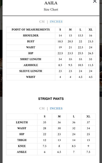 AAILA - Small available immediate delivery