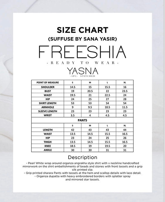 SUFFUSE - YASNA - SOLD OUT