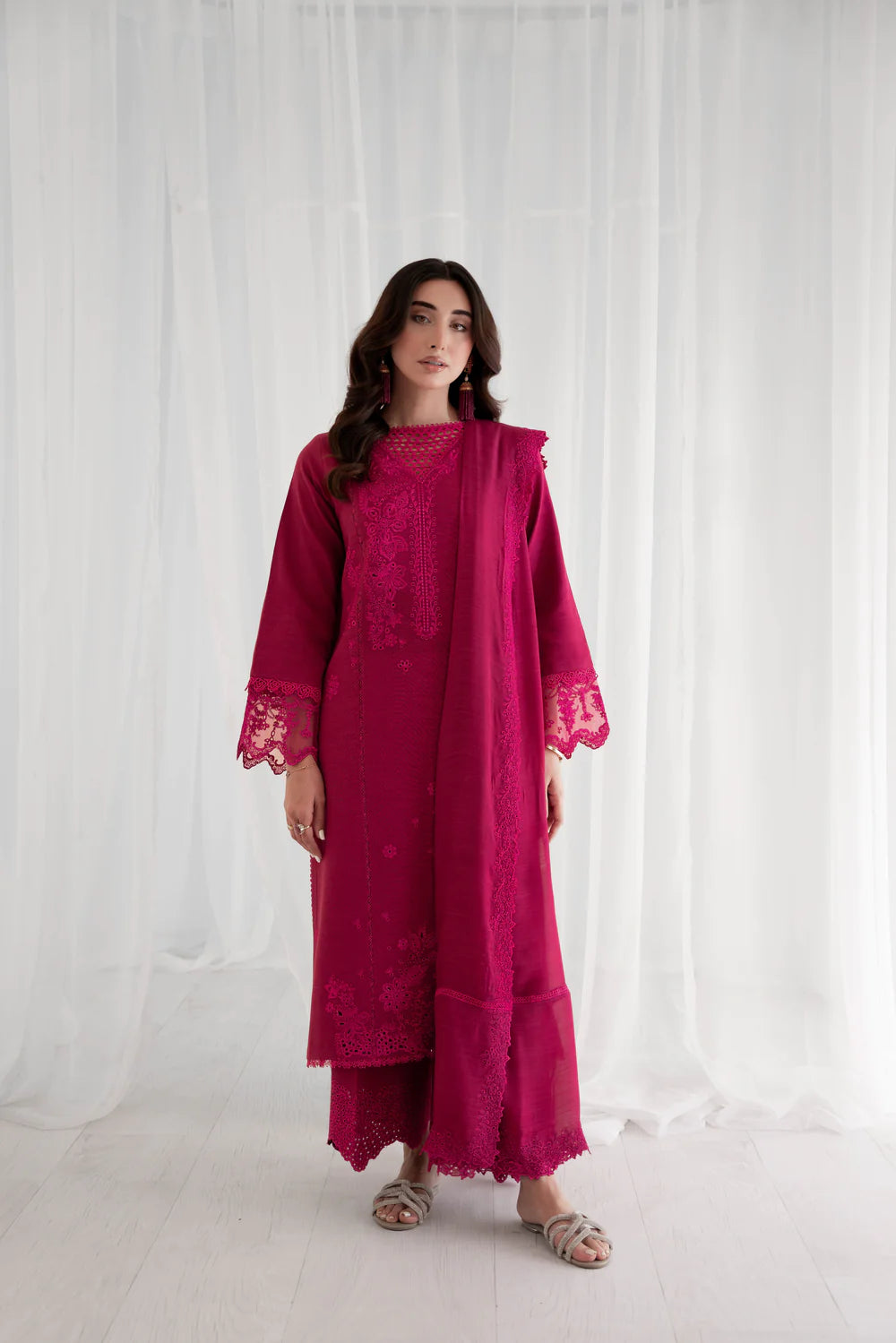 BERRY HOT PINK SET / EID  DELIVERY