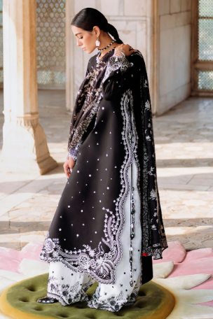 EBONY VOGUE-3PC EMBROIDERED LAWN SUIT