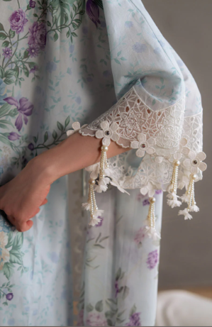 OCEAN BREEZE-3PC PRINTED LAWN SUIT