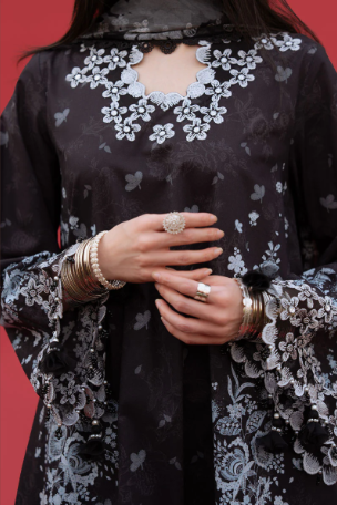 RAVEN WHISPER-3PC PRINTED LAWN SUIT