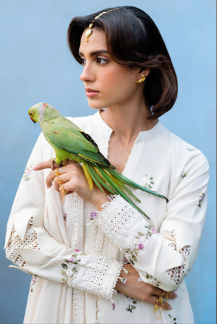 PETAL PARADISE-3PC EMBROIDERED LAWN SUIT